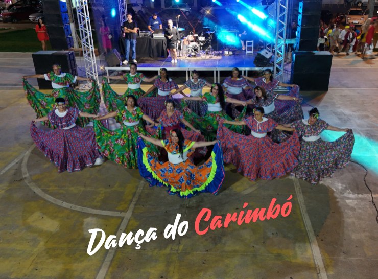 1ª Noite Cultural em Alta Floresta D´Oeste Ro – Grupo Viva a Vída, Dança do Carimbó